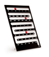 Load image into Gallery viewer, MoMA Sliding Perpetual Calendar