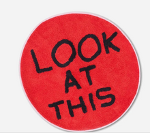 Load image into Gallery viewer, 'Look At This' Rug by David Shrigley