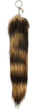 Load image into Gallery viewer, Raf Simons Faux Racoon Tail Keychain