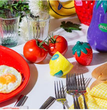 Load image into Gallery viewer, Strawberry and Lemon Salt & Pepper Shakers