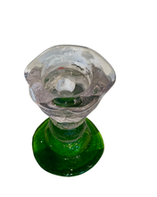 Load image into Gallery viewer, Vintage Glass Candleholder by Humppila of Finland