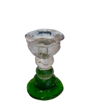 Load image into Gallery viewer, Vintage Glass Candleholder by Humppila of Finland