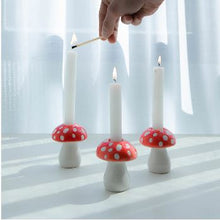 Load image into Gallery viewer, Mushroom (Toadstool) Candle Holder