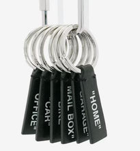Load image into Gallery viewer, OFF-WHITE 6 labelled Keychains