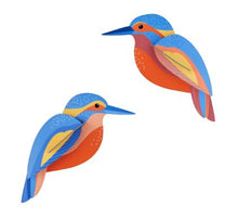 Load image into Gallery viewer, Kingfishers Wall Art by Studio ROOF