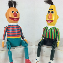 Load image into Gallery viewer, MINI BERT & ERNIE Wooden Figurines