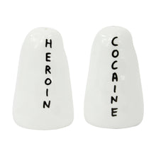 Load image into Gallery viewer, David Shrigley Cocaine and Heroin Shakers
