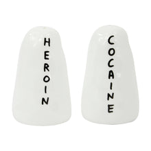 Load image into Gallery viewer, David Shrigley Cocaine and Heroin Shakers