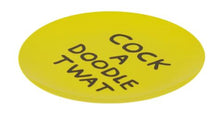 Load image into Gallery viewer, Cock A Doodle Melamine Plate x David Shrigley