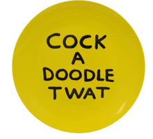 Load image into Gallery viewer, Cock A Doodle Melamine Plate x David Shrigley