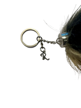 Load image into Gallery viewer, Raf Simons Faux Racoon Tail Keychain
