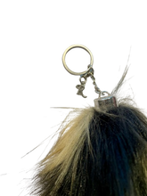 Load image into Gallery viewer, Raf Simons Faux Racoon Tail Keychain
