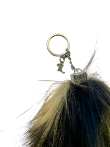 Raf Simons Faux Racoon Tail Keychain