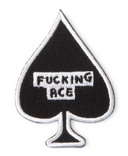 Load image into Gallery viewer, Fuckin Ace Iron On Patch by David Shrigley
