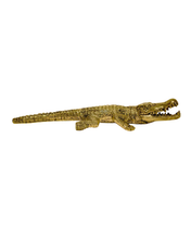 Load image into Gallery viewer, Brass Crocodile
