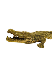 Load image into Gallery viewer, Brass Crocodile
