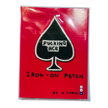Load image into Gallery viewer, Fuckin Ace Iron On Patch by David Shrigley
