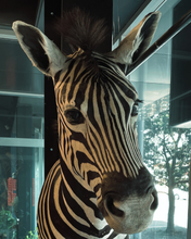 Load image into Gallery viewer, Zebra Bust #1 Taxidermy
