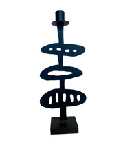 Load image into Gallery viewer, Cast Iron Candleholder by Bengt Lindberg
