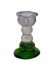 Load image into Gallery viewer, Vintage Glass Candleholder by Humppila of Finland
