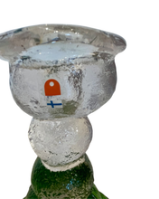 Load image into Gallery viewer, Vintage Glass Candleholder by Humppila of Finland
