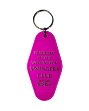 Load image into Gallery viewer, 'President of the Wellington Swingers Club' Keychain
