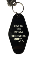 Load image into Gallery viewer, 'Keys to the BDSM Dungeon' Keychain
