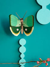 Load image into Gallery viewer, Fern Striped Butterfly Wall Art by Studio ROOF
