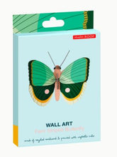 Load image into Gallery viewer, Fern Striped Butterfly Wall Art by Studio ROOF
