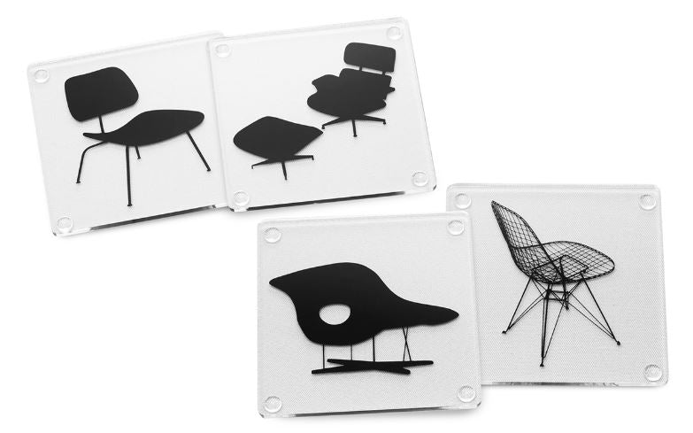 Eames Chair Coasters (set of 4)