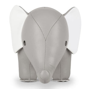 Classic Elephant Bookend-Grey by Zuny