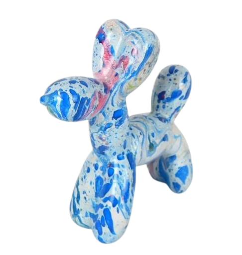 Balloon Dogs with Marble Effect