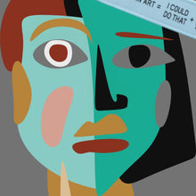 Load and play video in Gallery viewer, Modern Art Keychain
