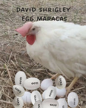 Load and play video in Gallery viewer, David Shrigley Egg Maracas
