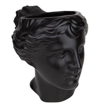 Load image into Gallery viewer, Greek Goddess Selene Vase-Black
