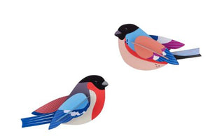 Finches Wall Art by Studio ROOF