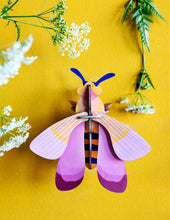 Load image into Gallery viewer, Pink Bee Wall Art by Studio ROOF
