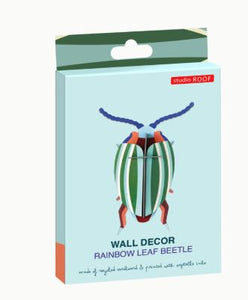 Rainbow Leaf Beetle Wall Art by Studio ROOF