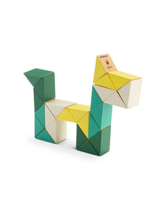 Areaware Coloured Snake Blocks - Various Sizes and Colours