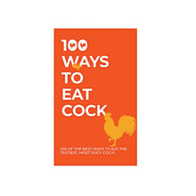 Load image into Gallery viewer, 100 Ways to Eat Cock recipe cards
