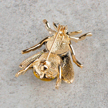 Load image into Gallery viewer, Enamel Bee Pin
