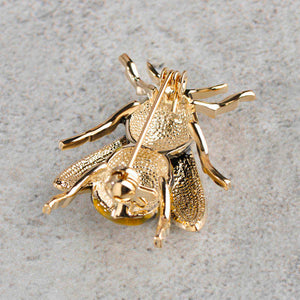 Enamel Bee Pin