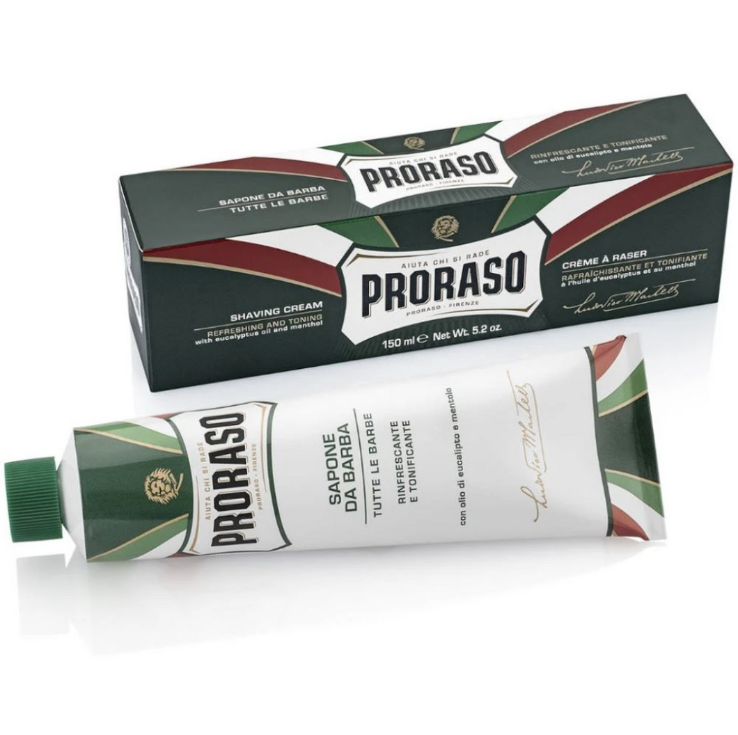 Proraso Shaving Cream Tube - Eucalyptus and Menthol
