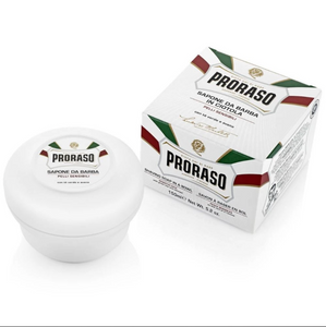 Proraso Shaving Soap in a Bowl - Green Tea and Oatmeal