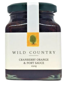 Cranberry, Orange & Port Sauce