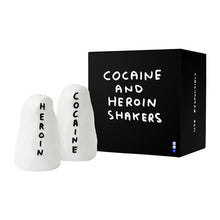 Load image into Gallery viewer, David Shrigley Cocaine and Heroin Shakers

