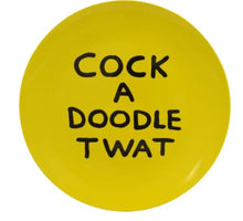 Load image into Gallery viewer, Cock A Doodle Melamine Plate x David Shrigley
