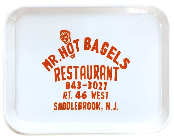 Mr Hot Bagels Restaurant Tray