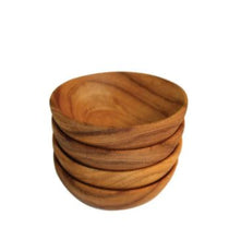 Load image into Gallery viewer, Teak Pinch Bowls

